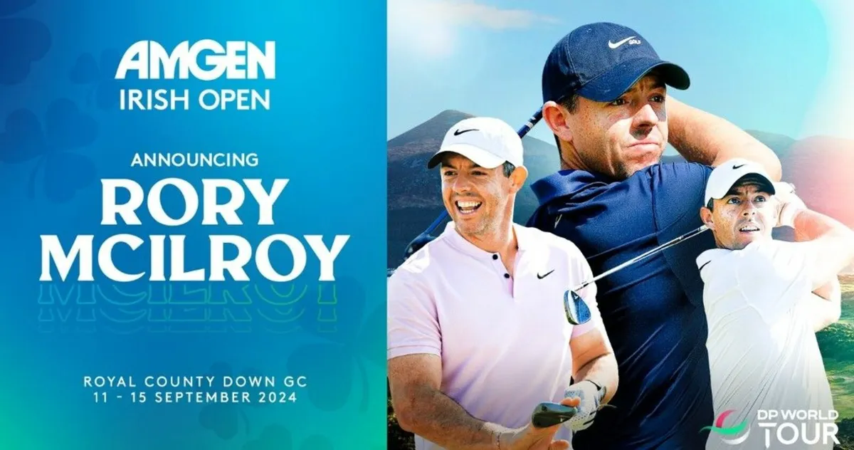 Golf Irish Open ticket - Saturday
