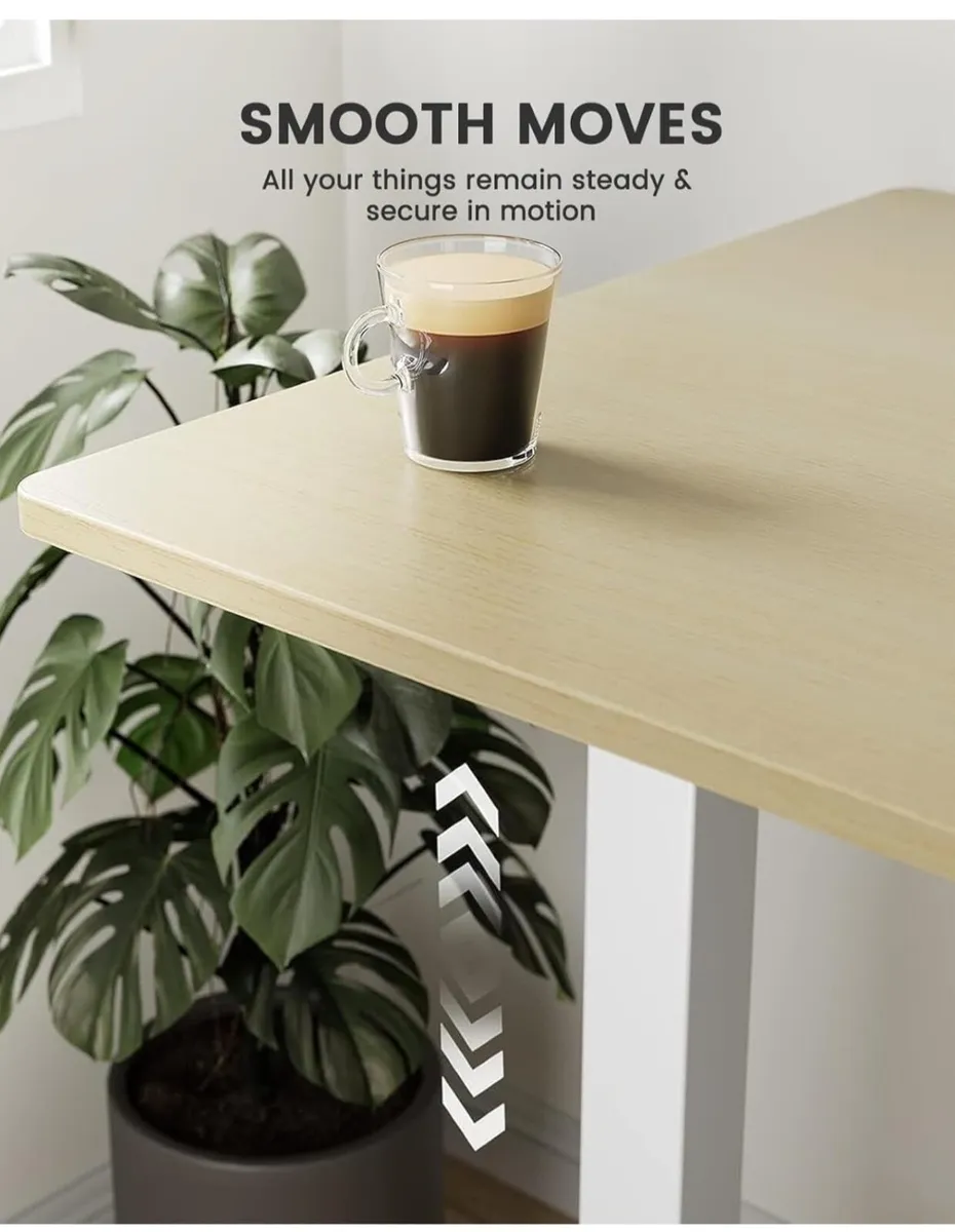Electric Standing Desk Height Adjustable 120 x 60c - Image 3
