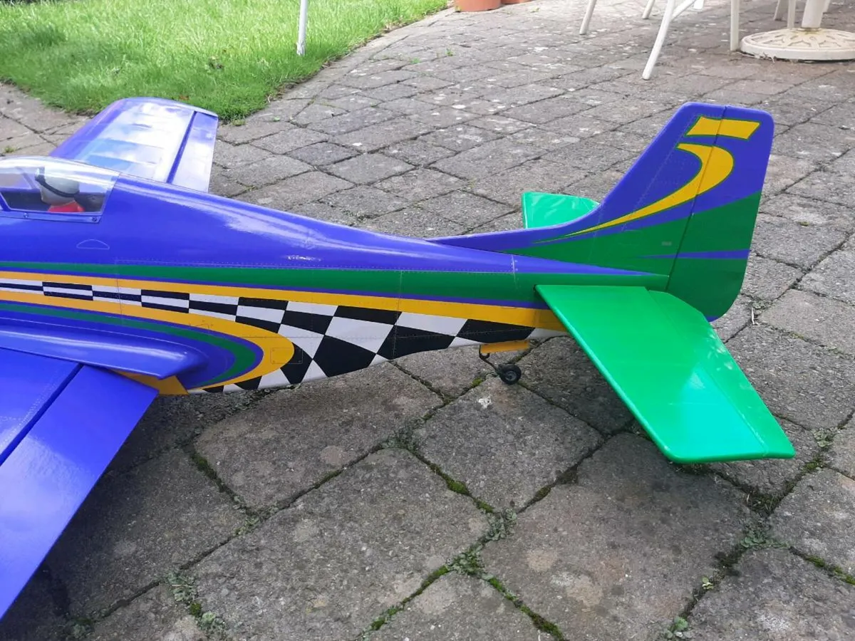 Radio Controlled  P51 Mustang model plane - Image 4