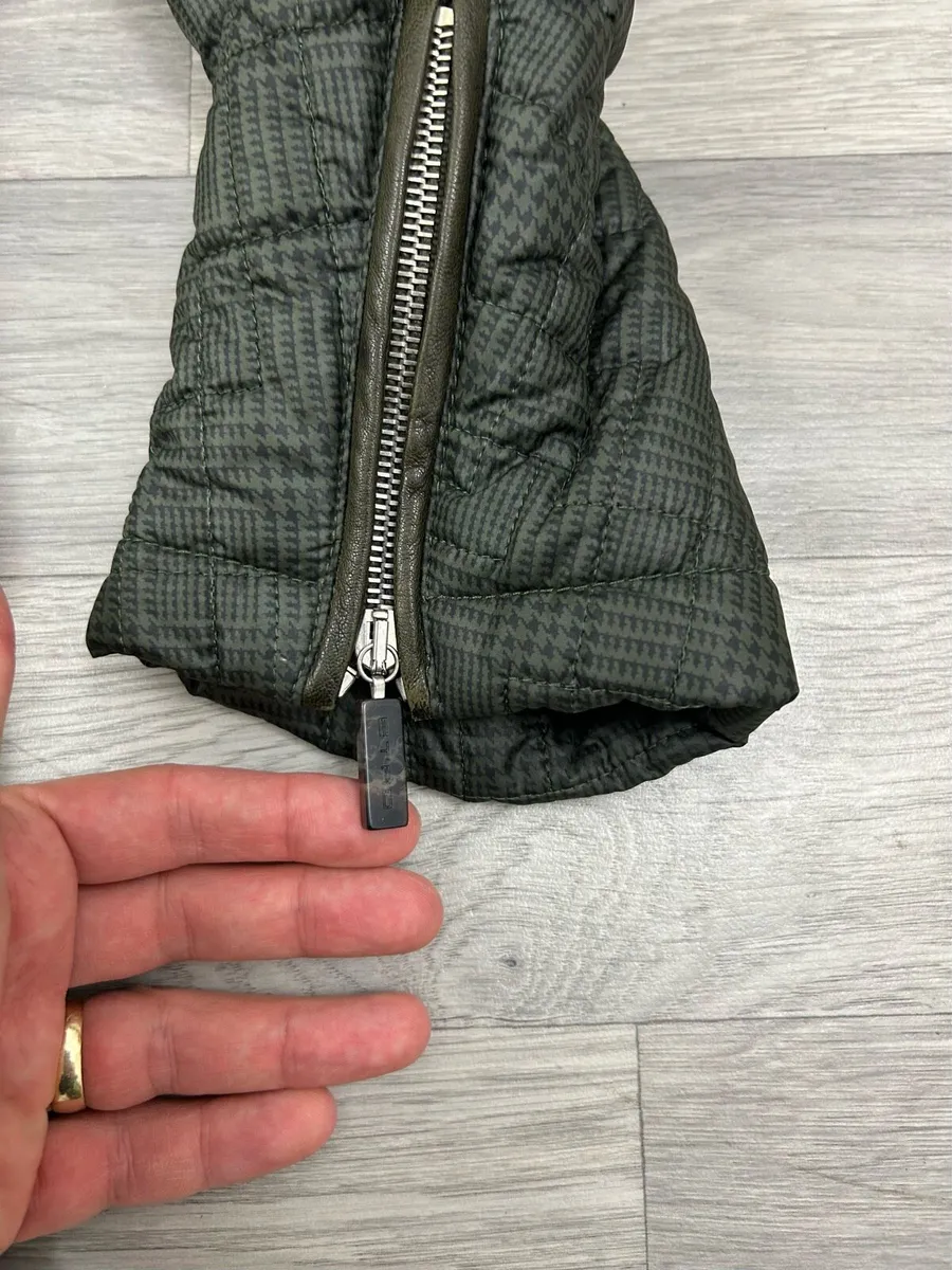 Etro Milano Quilted Partly Leather Jacket Mens XL - Image 2