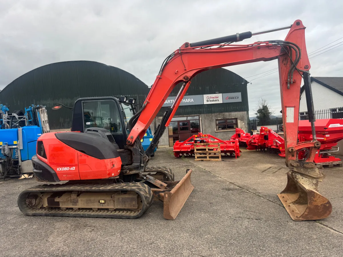 Kubota KX080-4 Digger / Excavator - Image 3