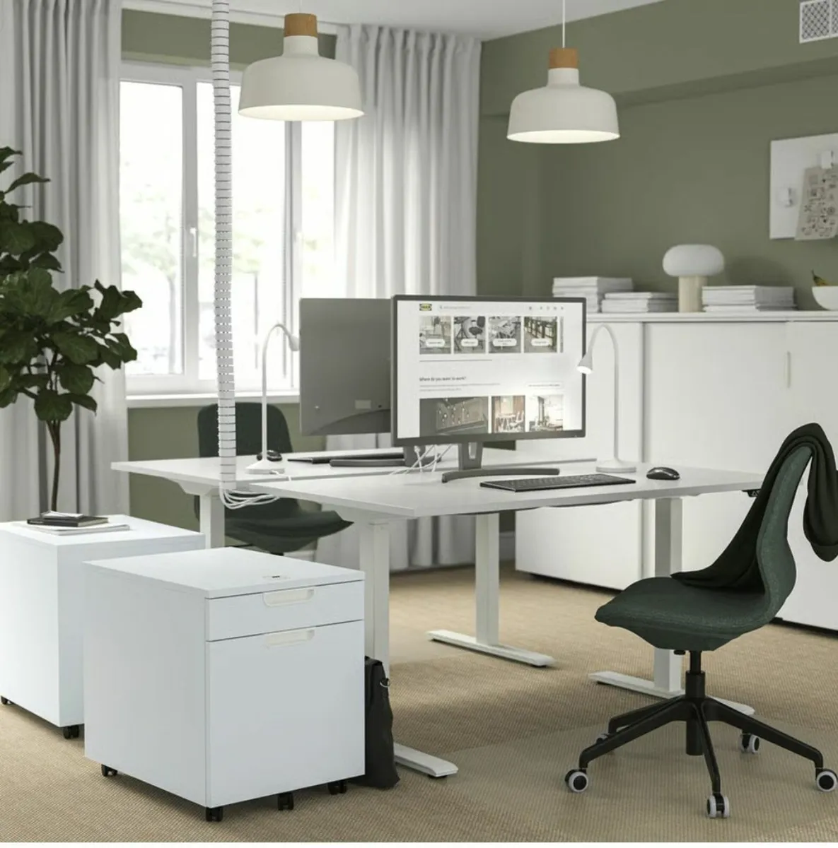 Rodulf electric standing desk from Ikea - Image 3