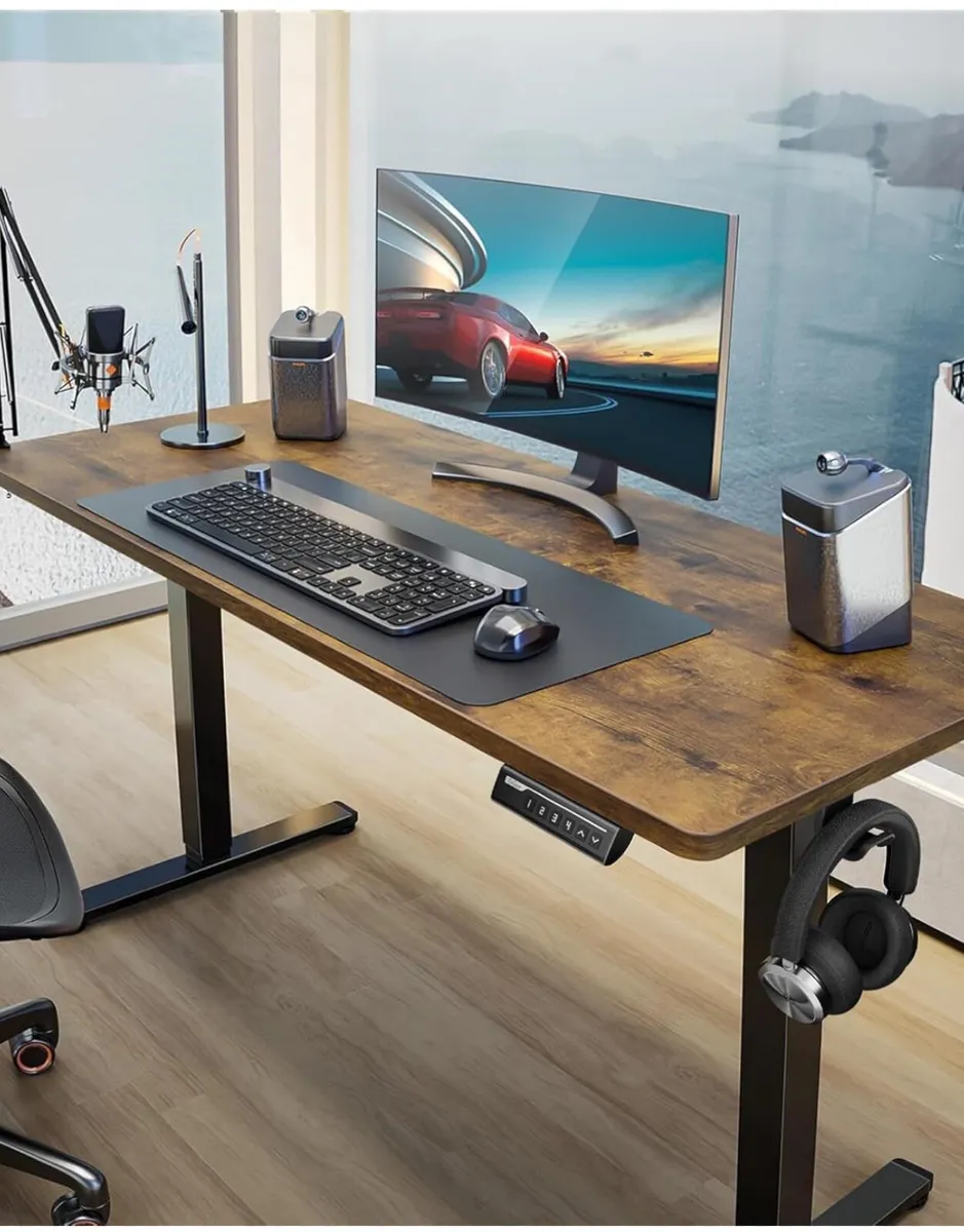 Electric Standing Desk Height Adjustable 120 x 60c - Image 3