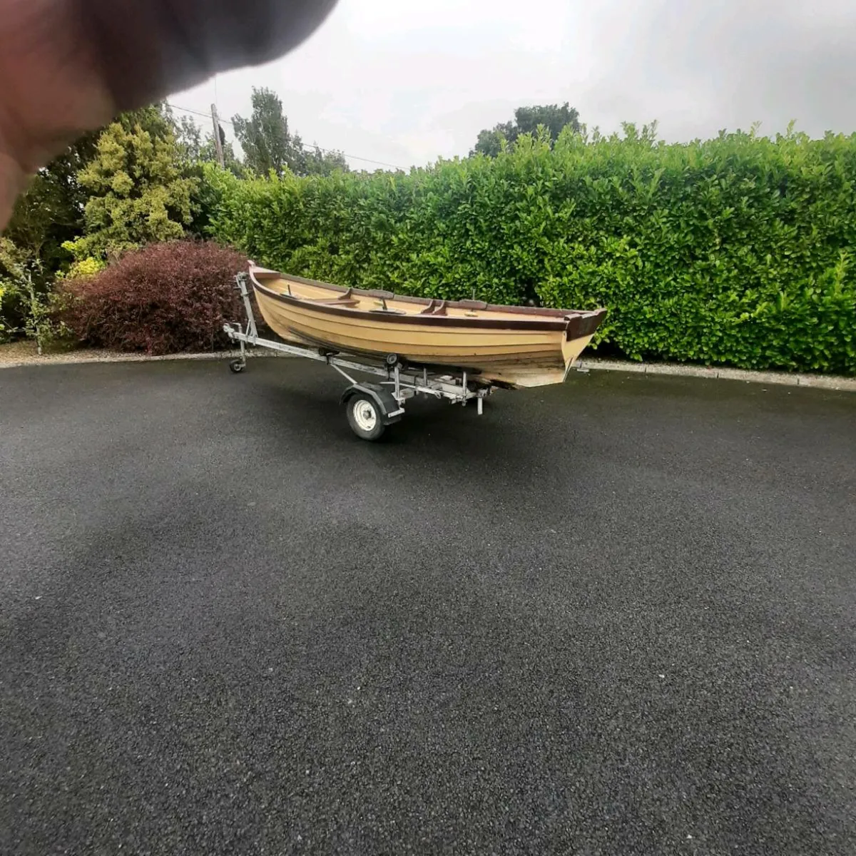 15ft sheelin boat and trailer - Image 1