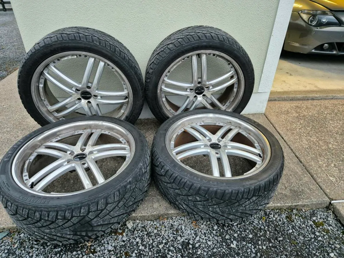 4 x split rim alloys - Image 1