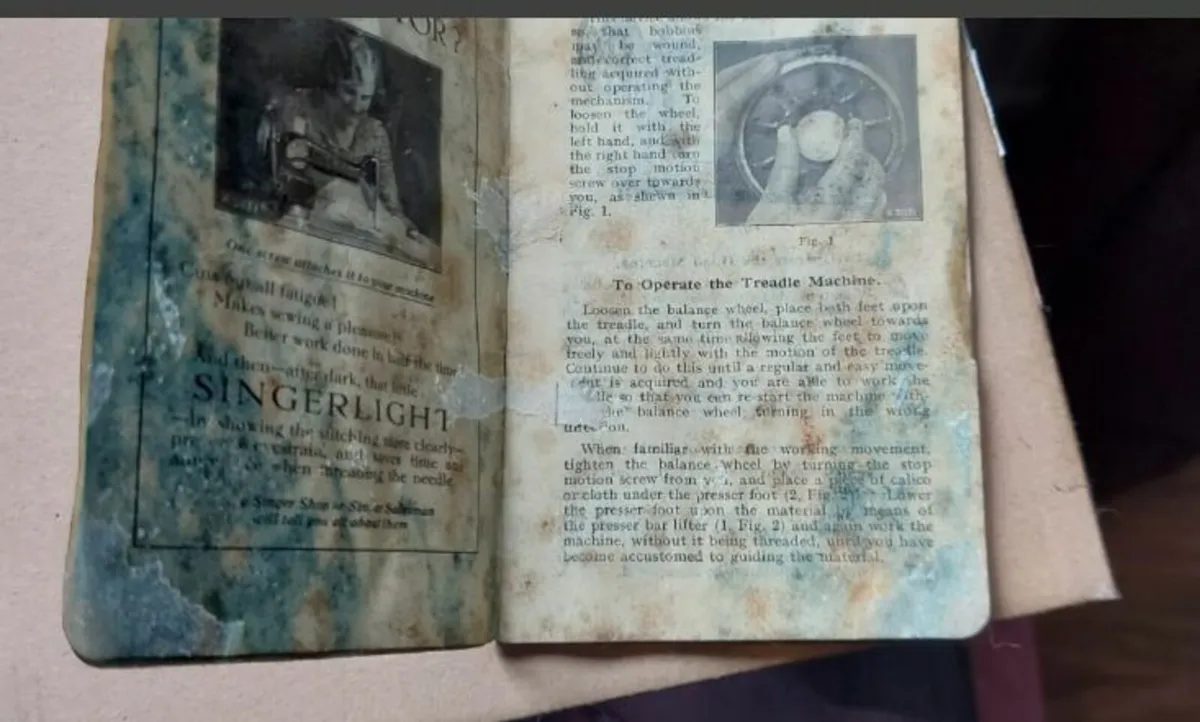 Rare Singer sewing Machine Instruction Manual - Image 3