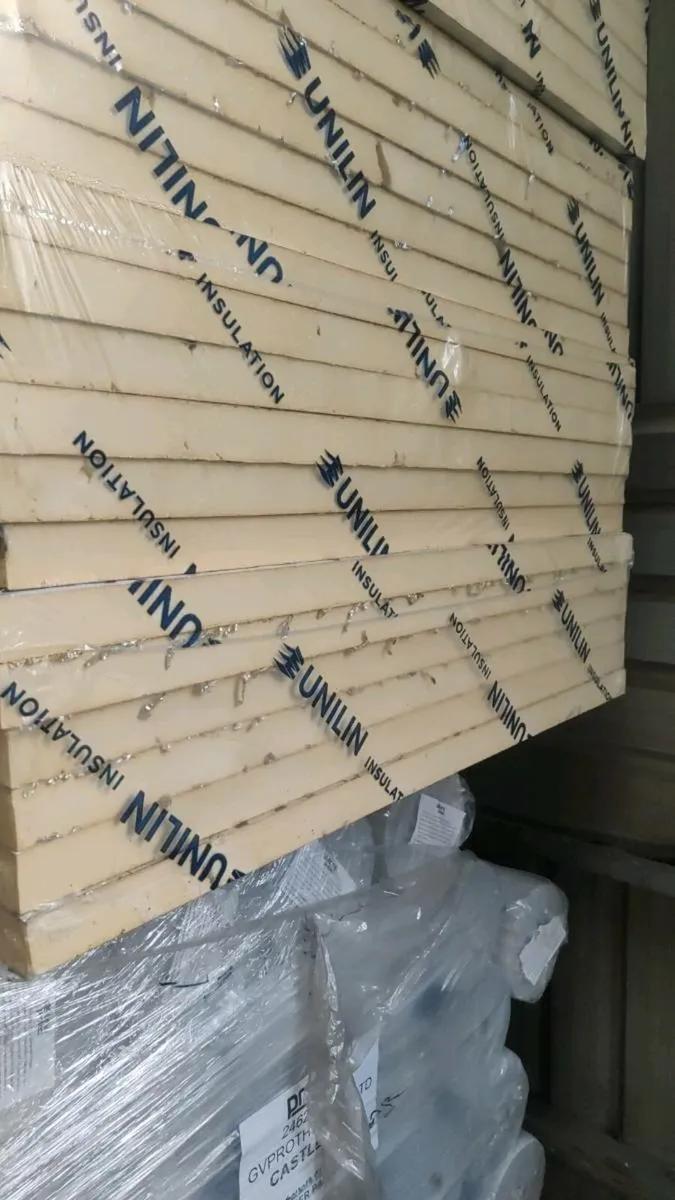 50/60/70 PIR underfloor insulation boards 8x4 - Image 1