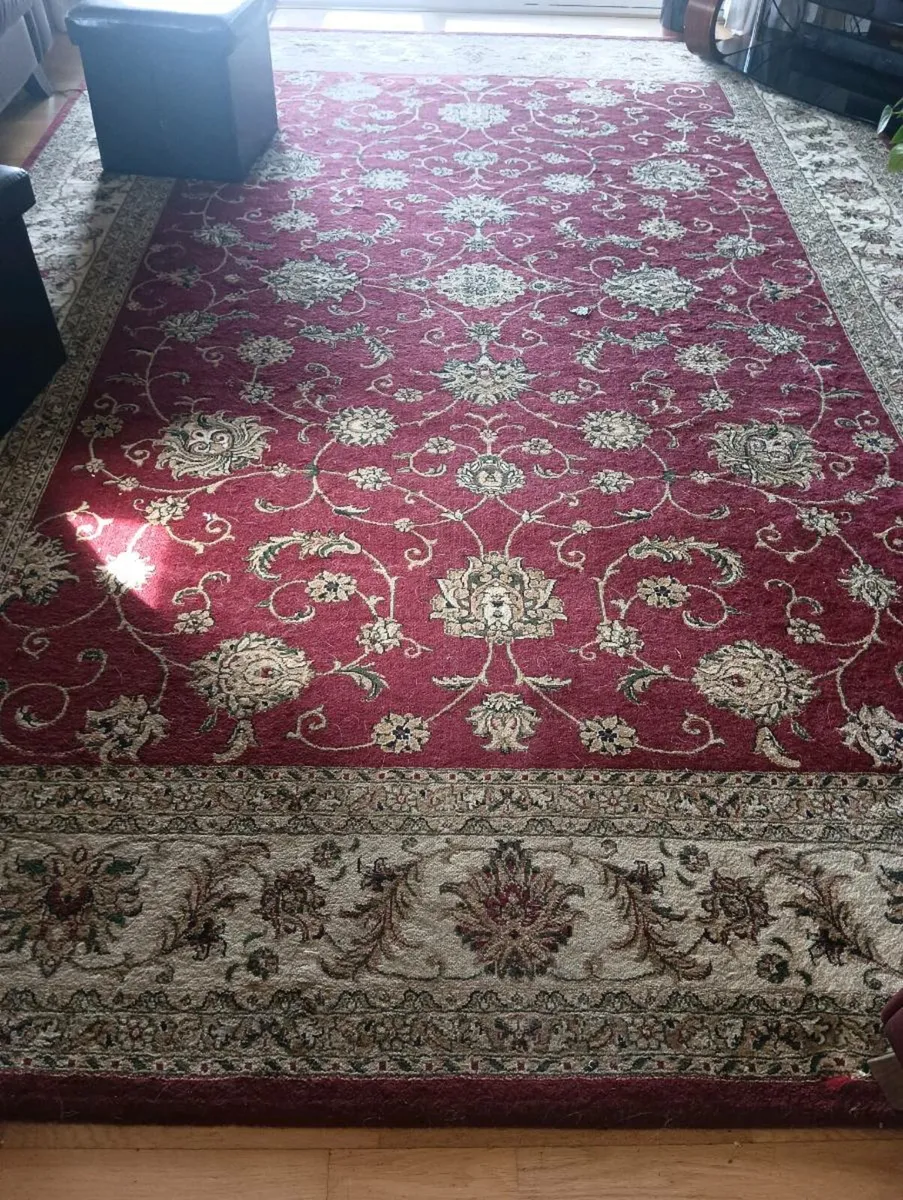 Large rug ,240/340,11,,ft by 8ft.like new - Image 2