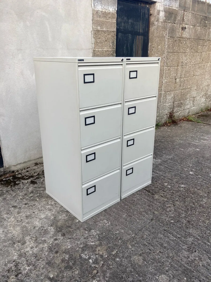 Filing Cabinets x 2 - Image 1