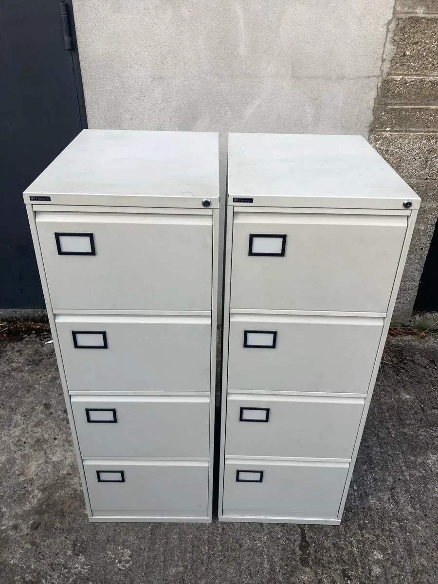 Filing Cabinets x 2 - Image 3