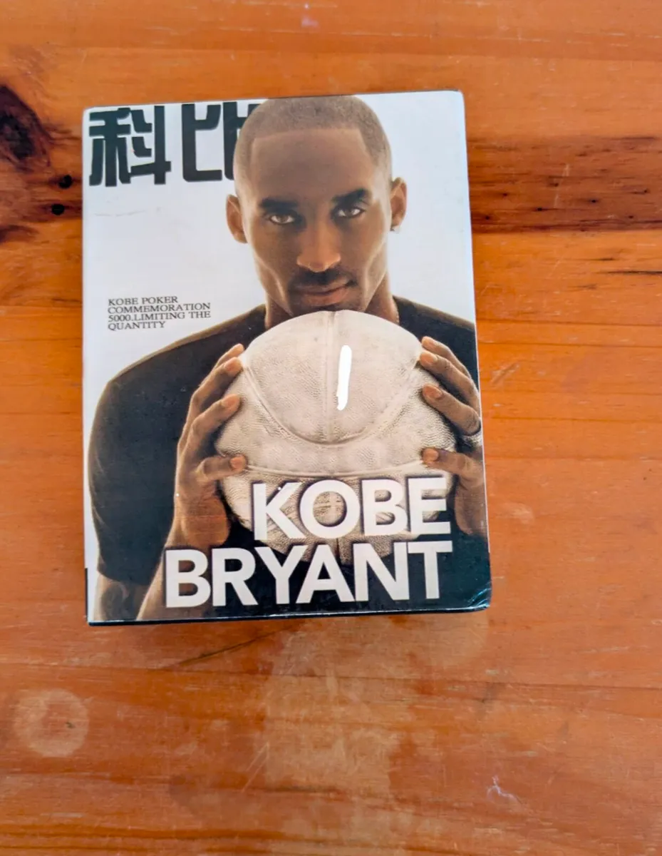 Kobe Bryant Limited Edition Chinese Poker Playing - Image 1