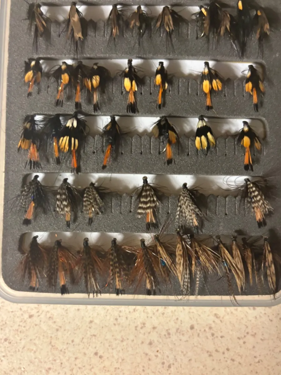 74 professionally tied lake flies - Image 4