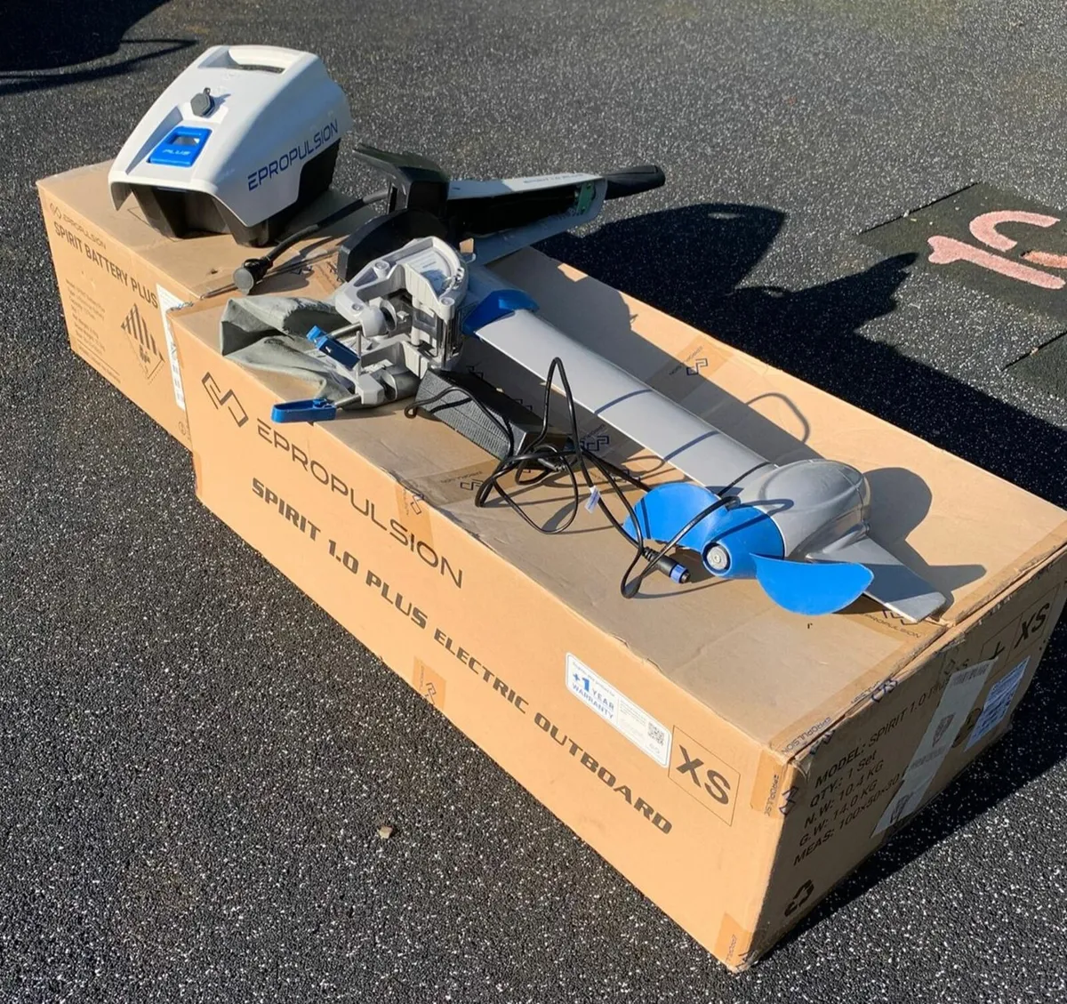 Winward Dingy & Electric Outboard Motor - Image 3