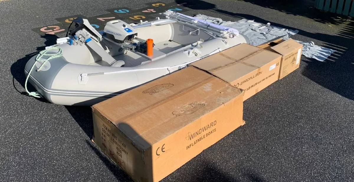 Winward Dingy & Electric Outboard Motor - Image 4