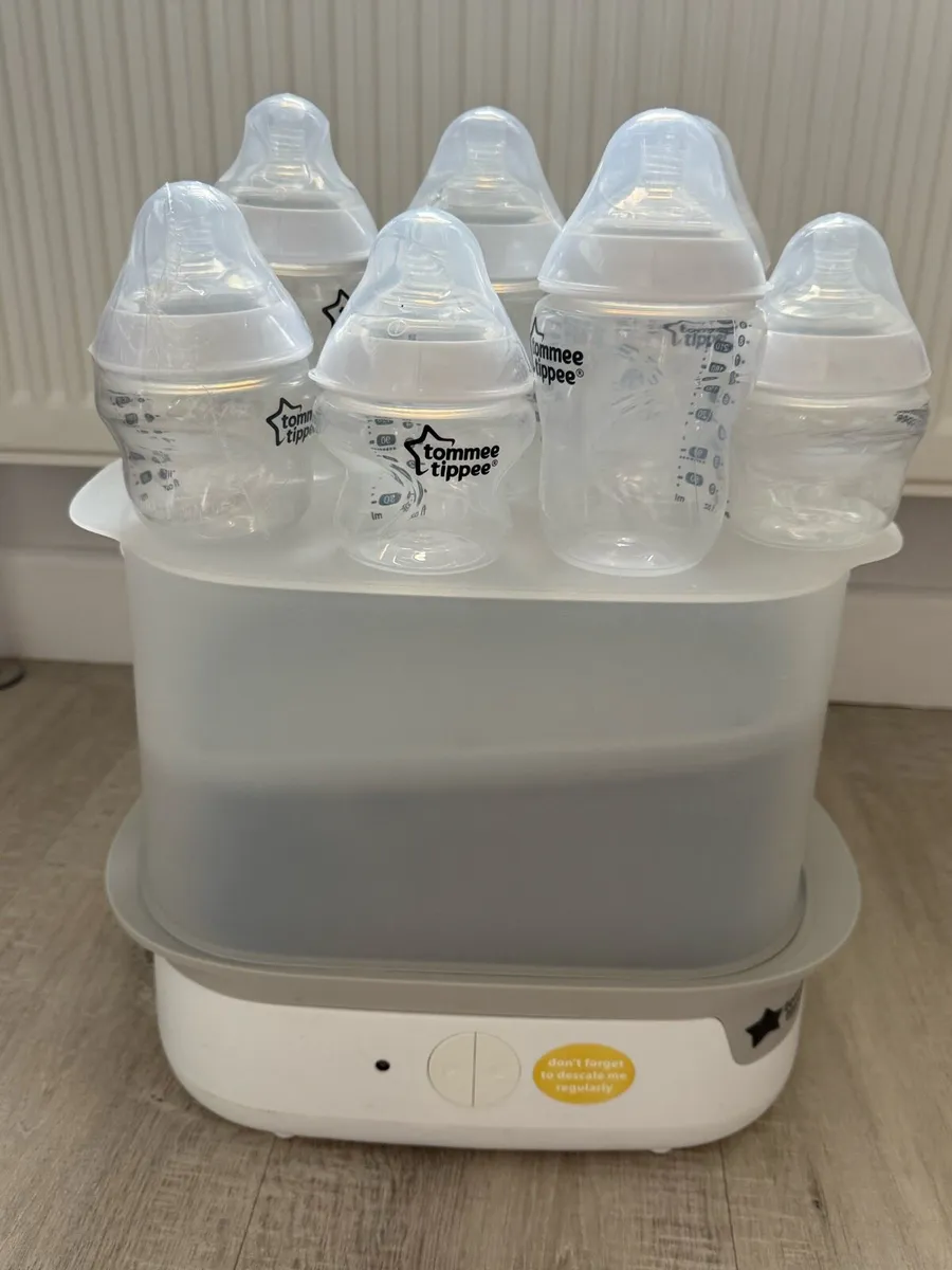 Steriliser and bottles - Image 2
