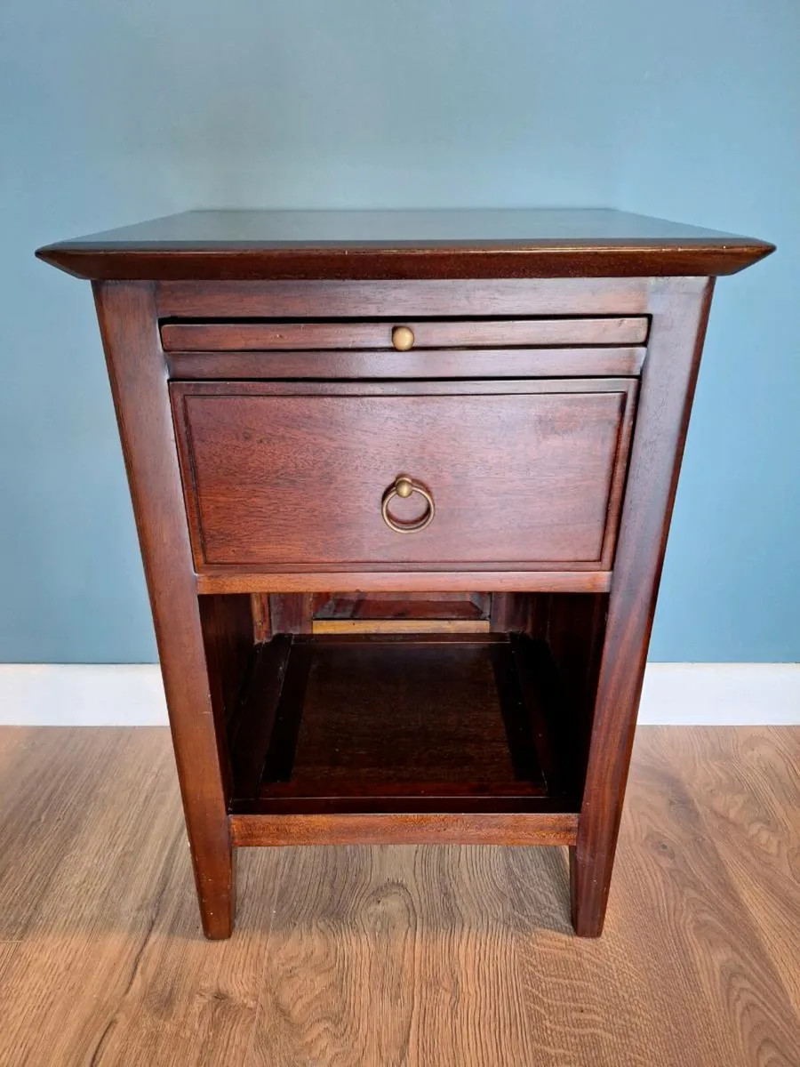 Mahogany Bedside Locker - Image 1
