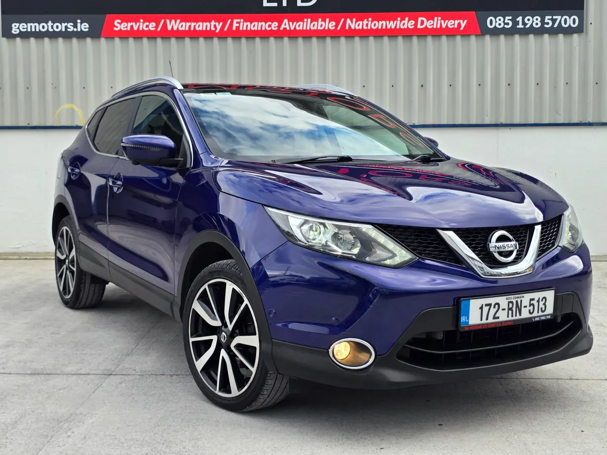 172 NISSAN QASHQAI TOP SPEC FULL LEATHER PAN ROOF - Image 1