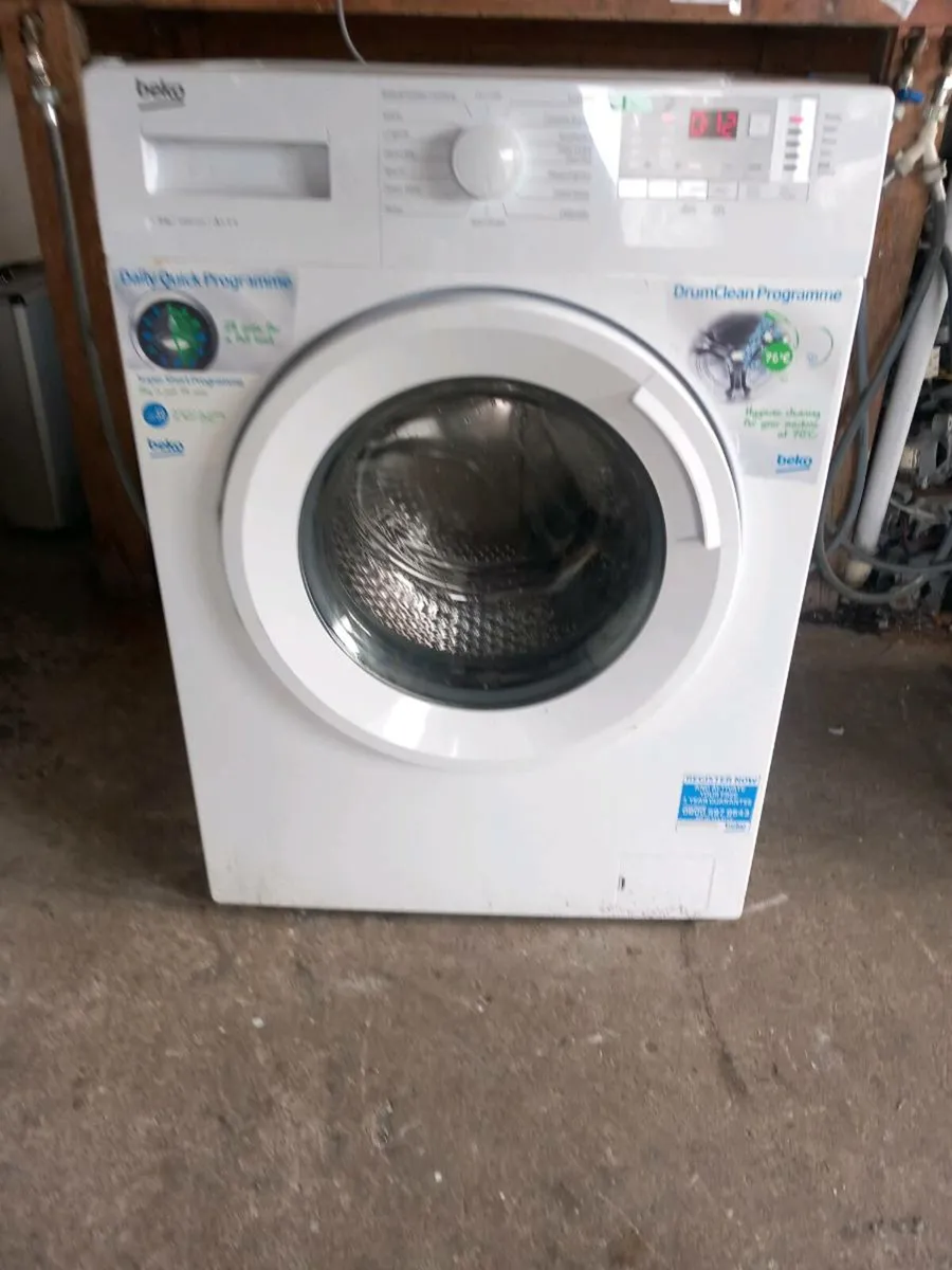 Beko 8kg washing machine - Image 1