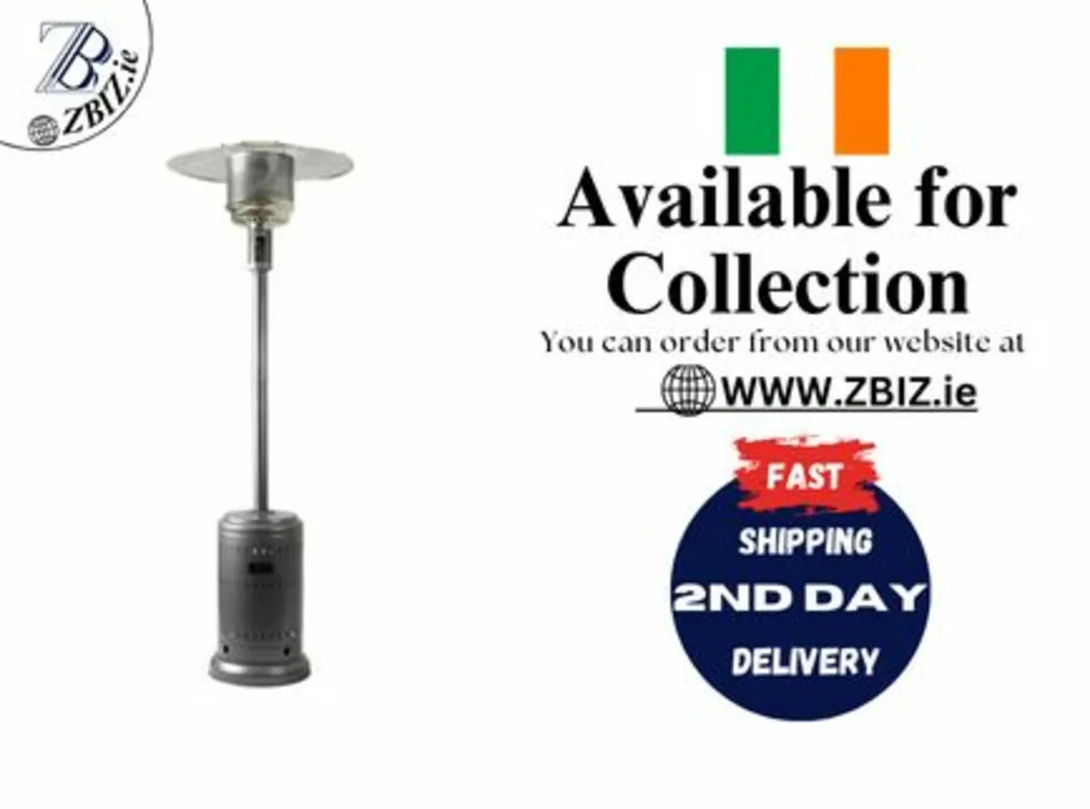 Gas Patio Heater Commercial Outdoor Flame Warmer - Image 1