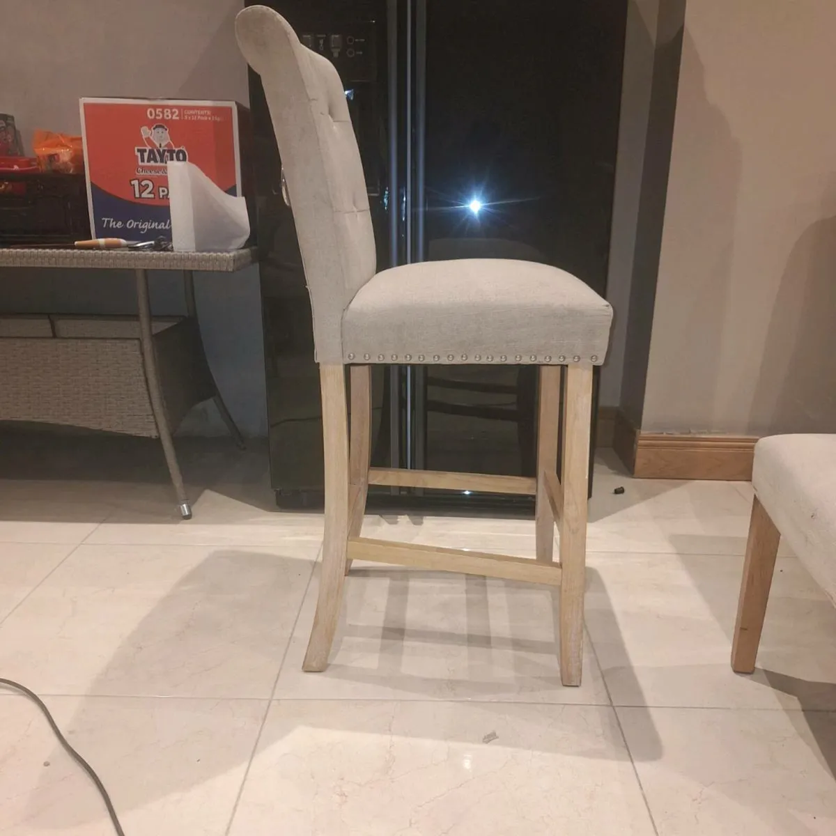 Fabric island stools - Image 1