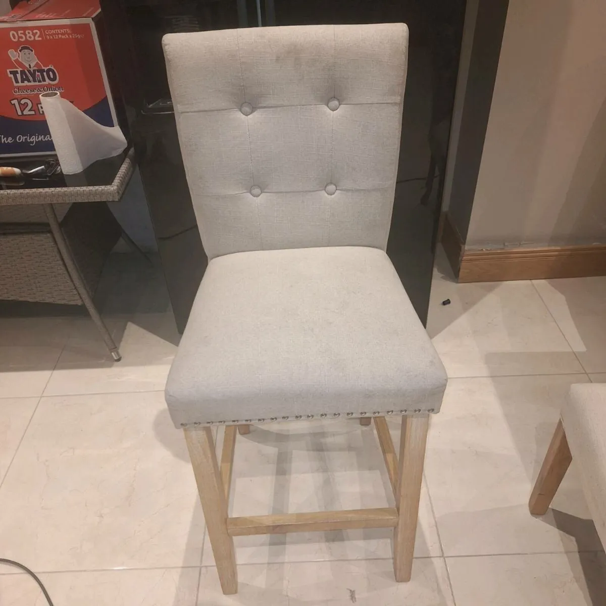 Fabric island stools - Image 3