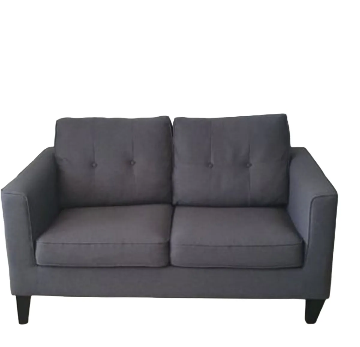 Two seater grey sofa (DELIVERY)