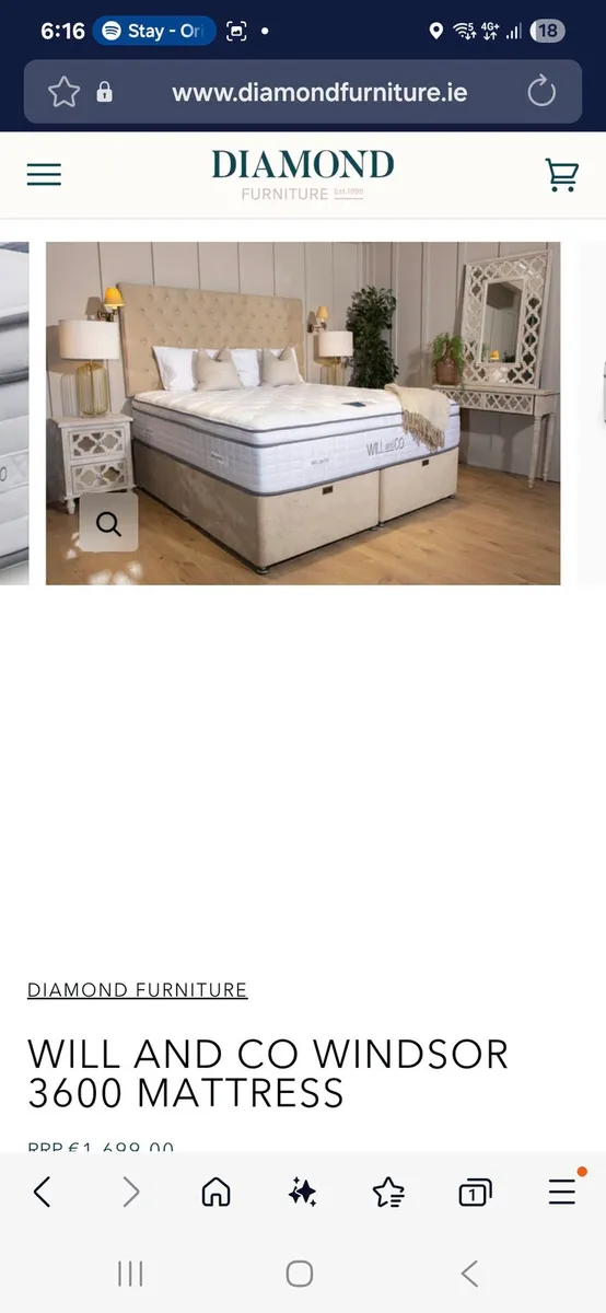 Brand new superking mattress - Image 1