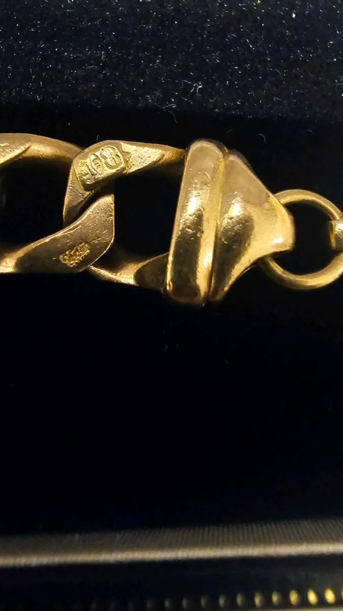 MENS GOLD BRACELET - Image 4