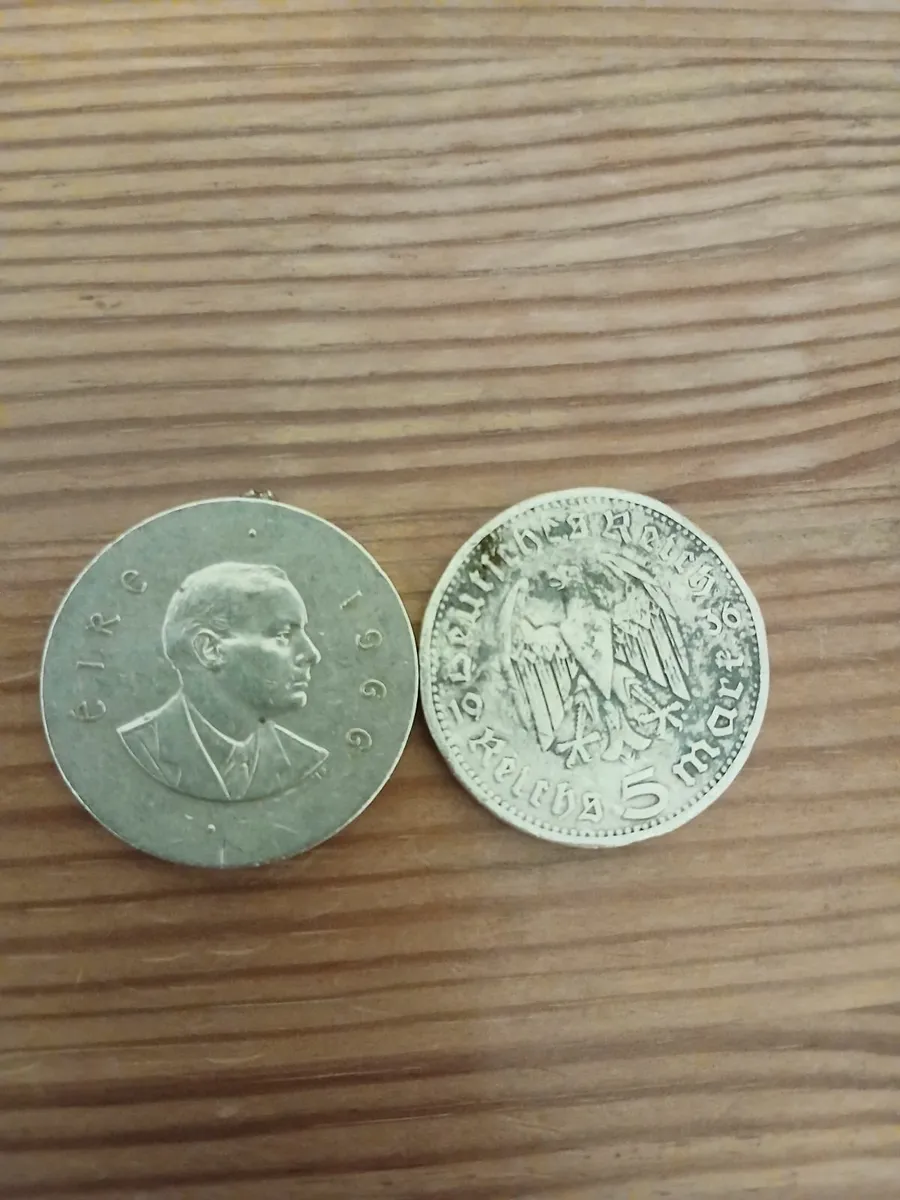 Eire 1966 + 1936 German coin - Image 1