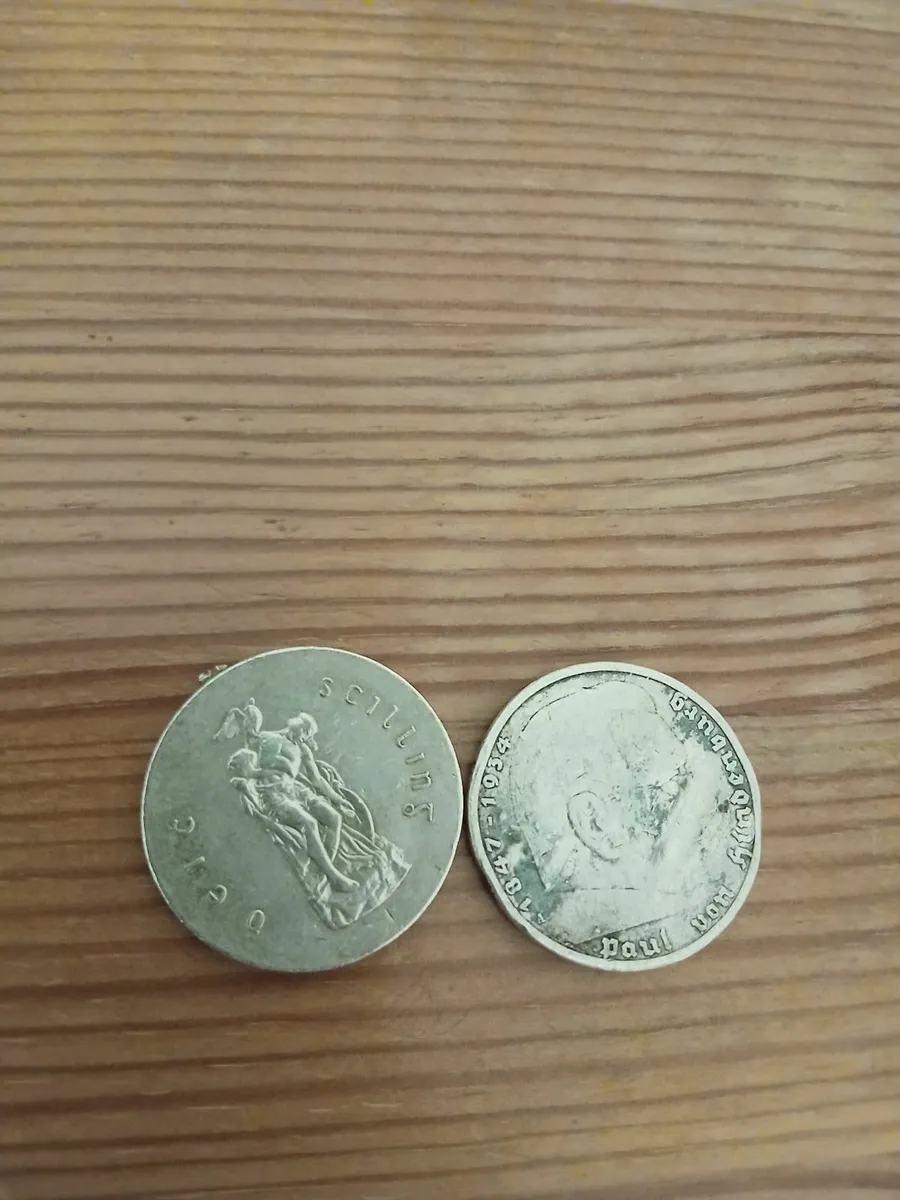 Eire 1966 + 1936 German coin - Image 3