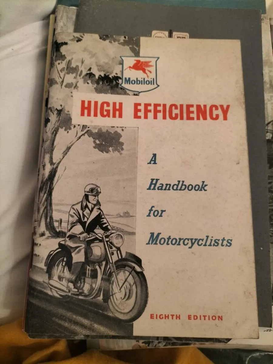 1951... Mobileoil high efficiency handbook