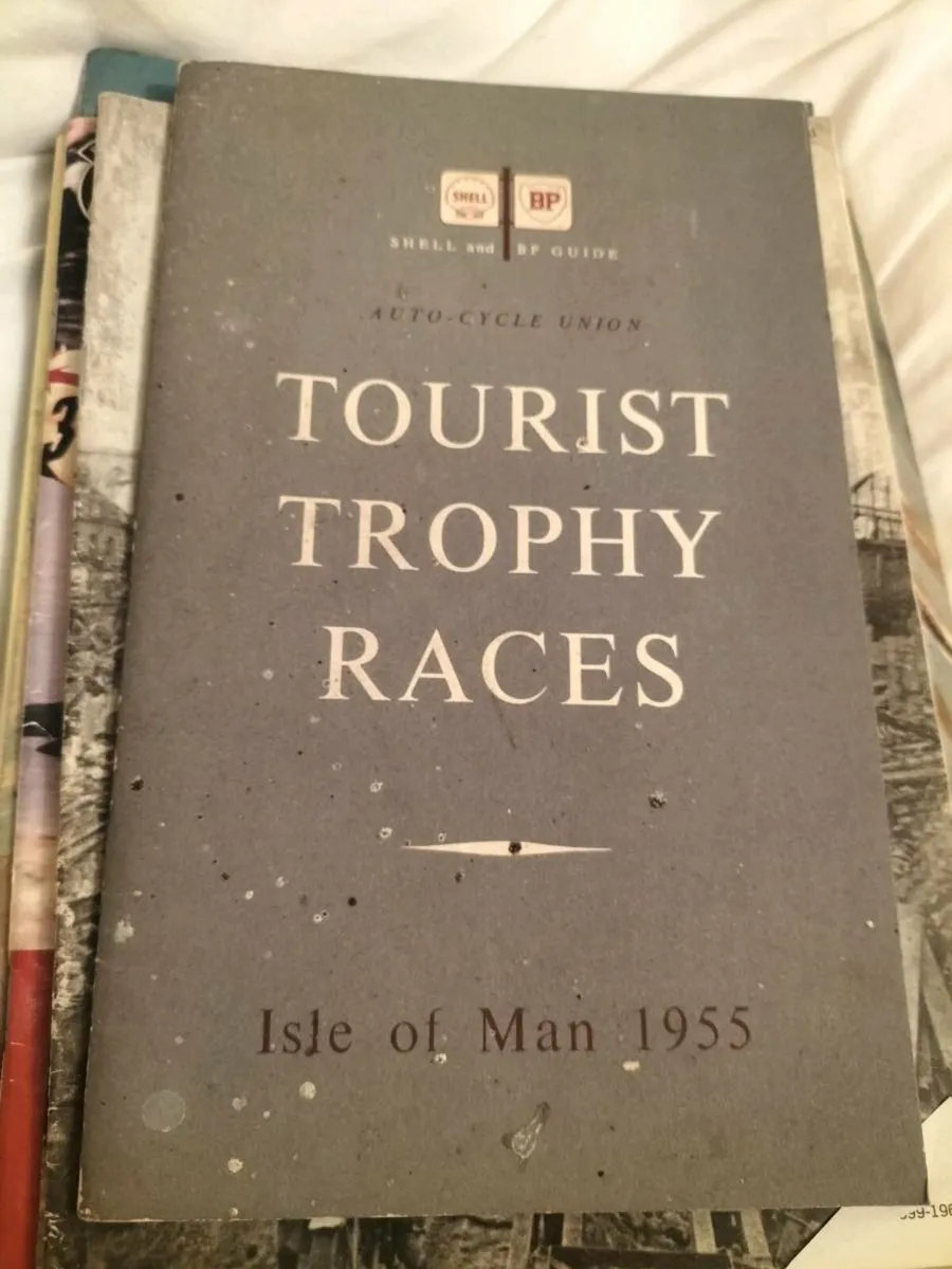TOURIST TROPHY RACES 1955 BOOK