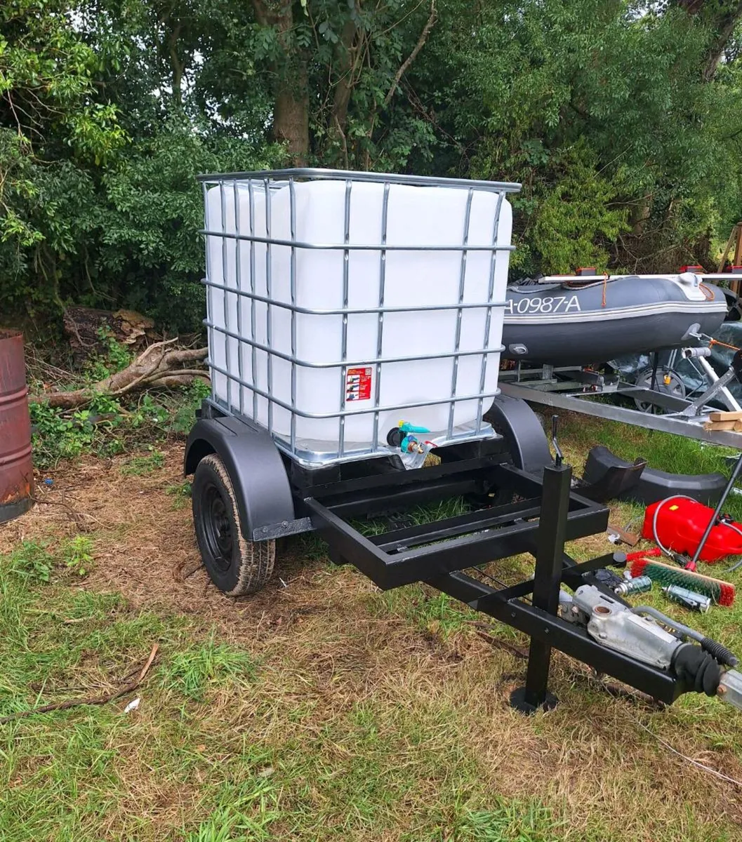 Trailer with IBC tank - Image 2