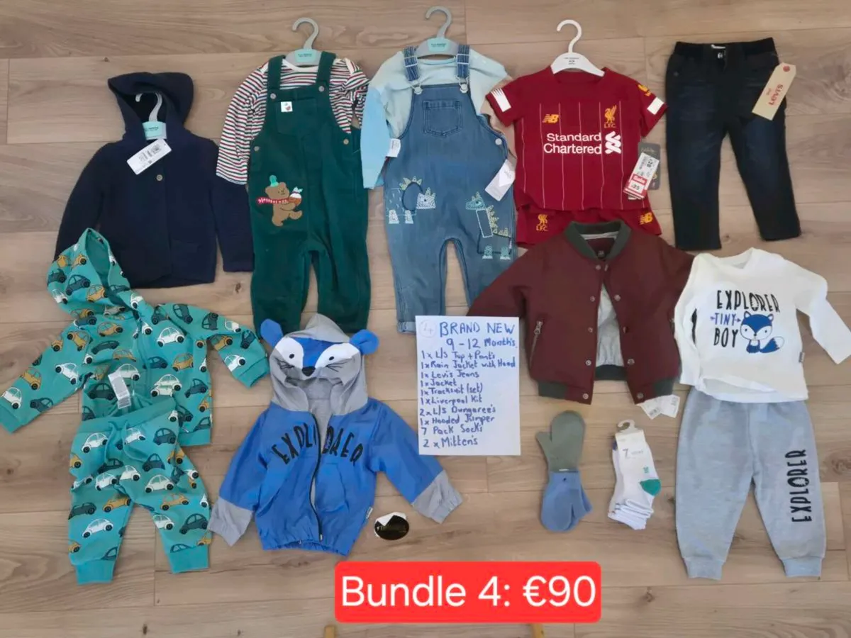 BRAND NEW BABY BOY CLOTHES
NEWBORN TO 24 MONTHS - Image 4