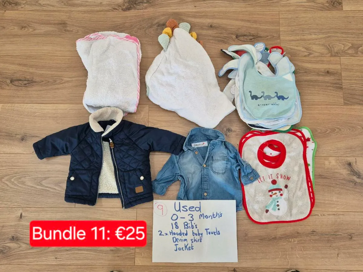 Rarely used BABY BOY CLOTHES - Image 1