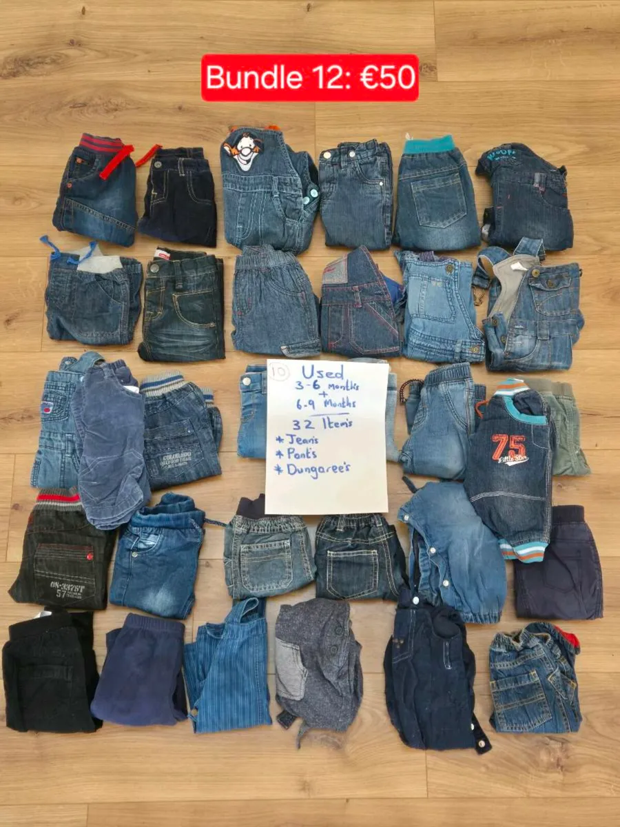 Rarely used BABY BOY CLOTHES - Image 2