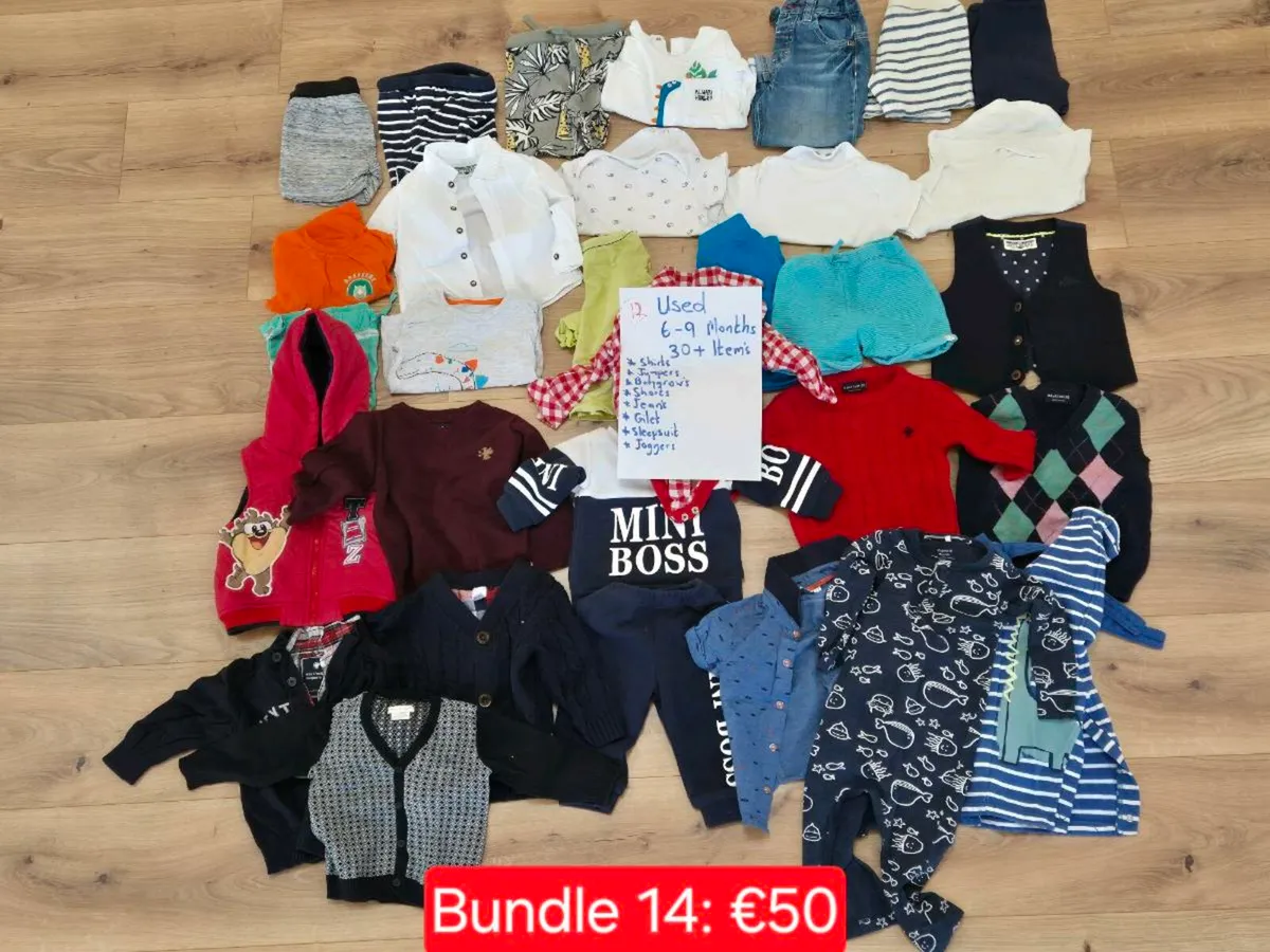 Rarely used BABY BOY CLOTHES - Image 4