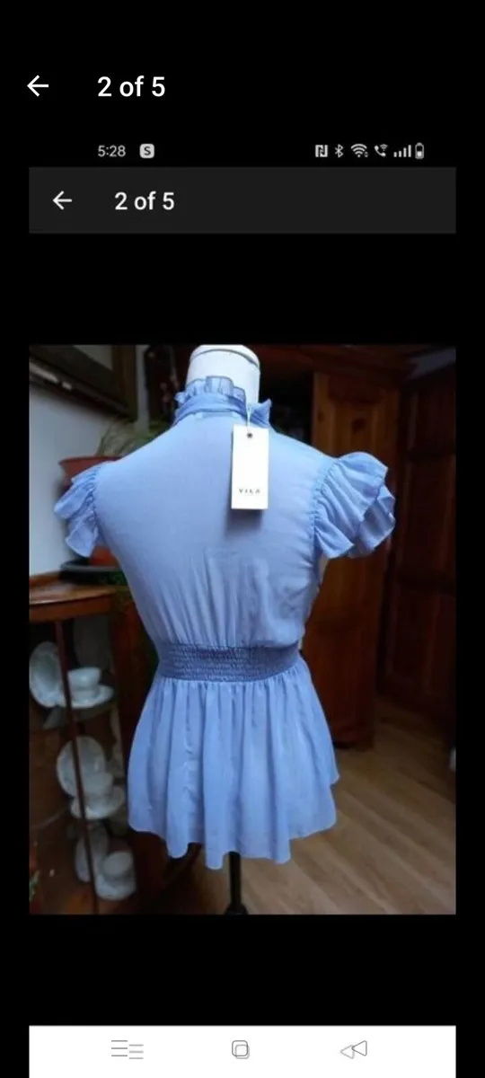 Villa, beautiful frill type blouse. New with tags. - Image 2