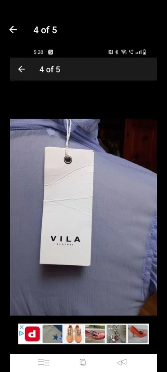 Villa, beautiful frill type blouse. New with tags. - Image 4