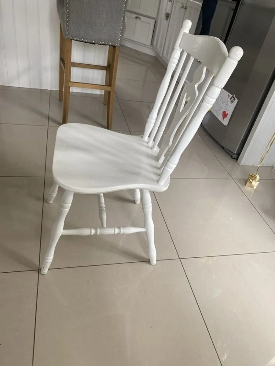 kitchen chairs - wooden - Image 2