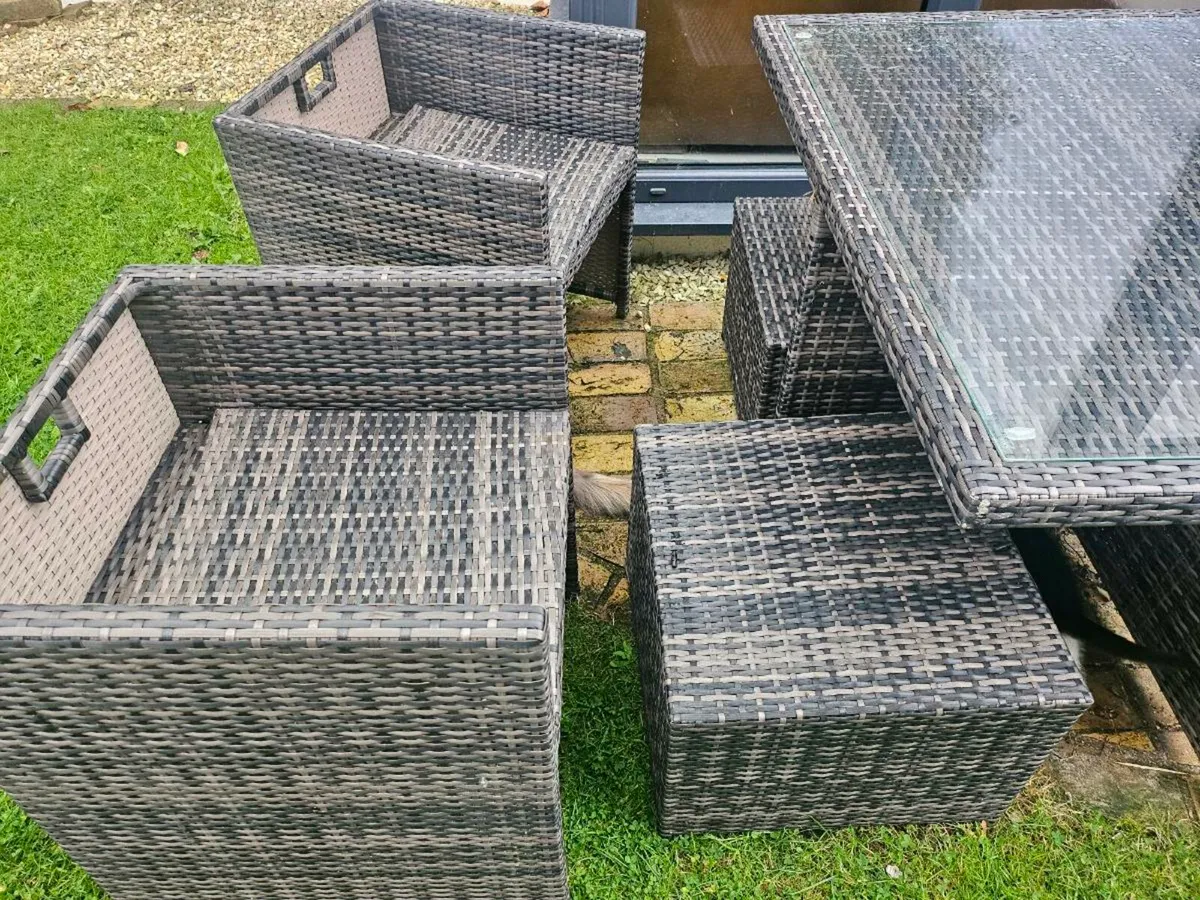 Rattan Garden Set - Image 4