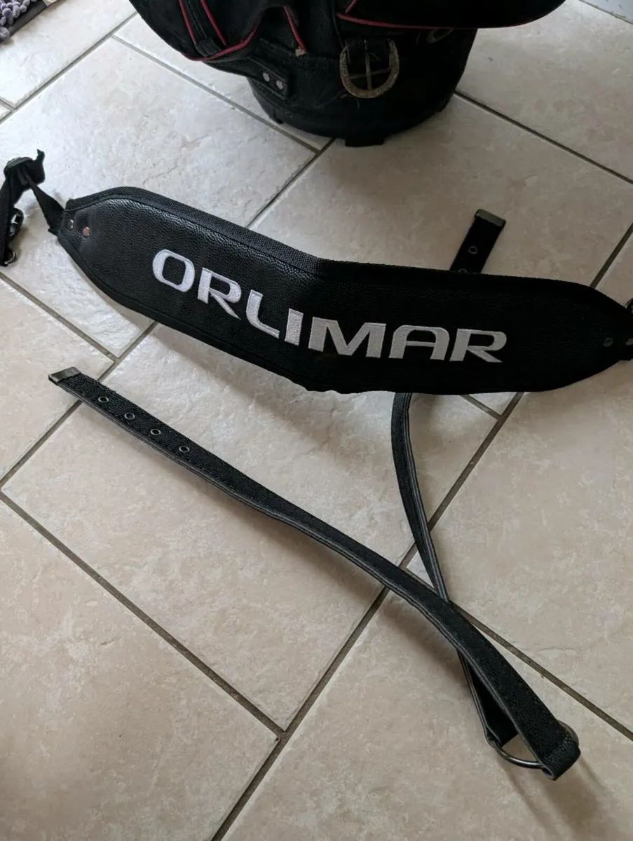 Vintage brand new Orlimar Golf bag & rain cover - Image 4