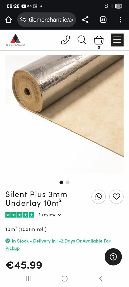 Underlay insulation flooring - Image 1