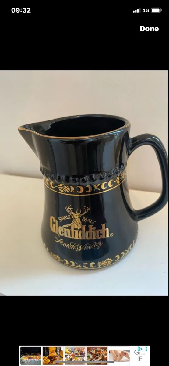 Rare Glenfiddich Water Jug - Image 1