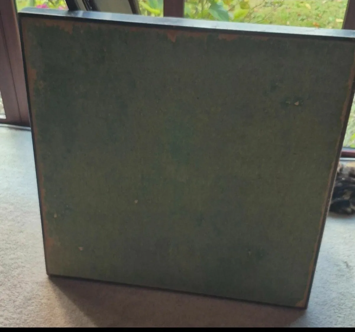 Antique folding games / card table - Image 2