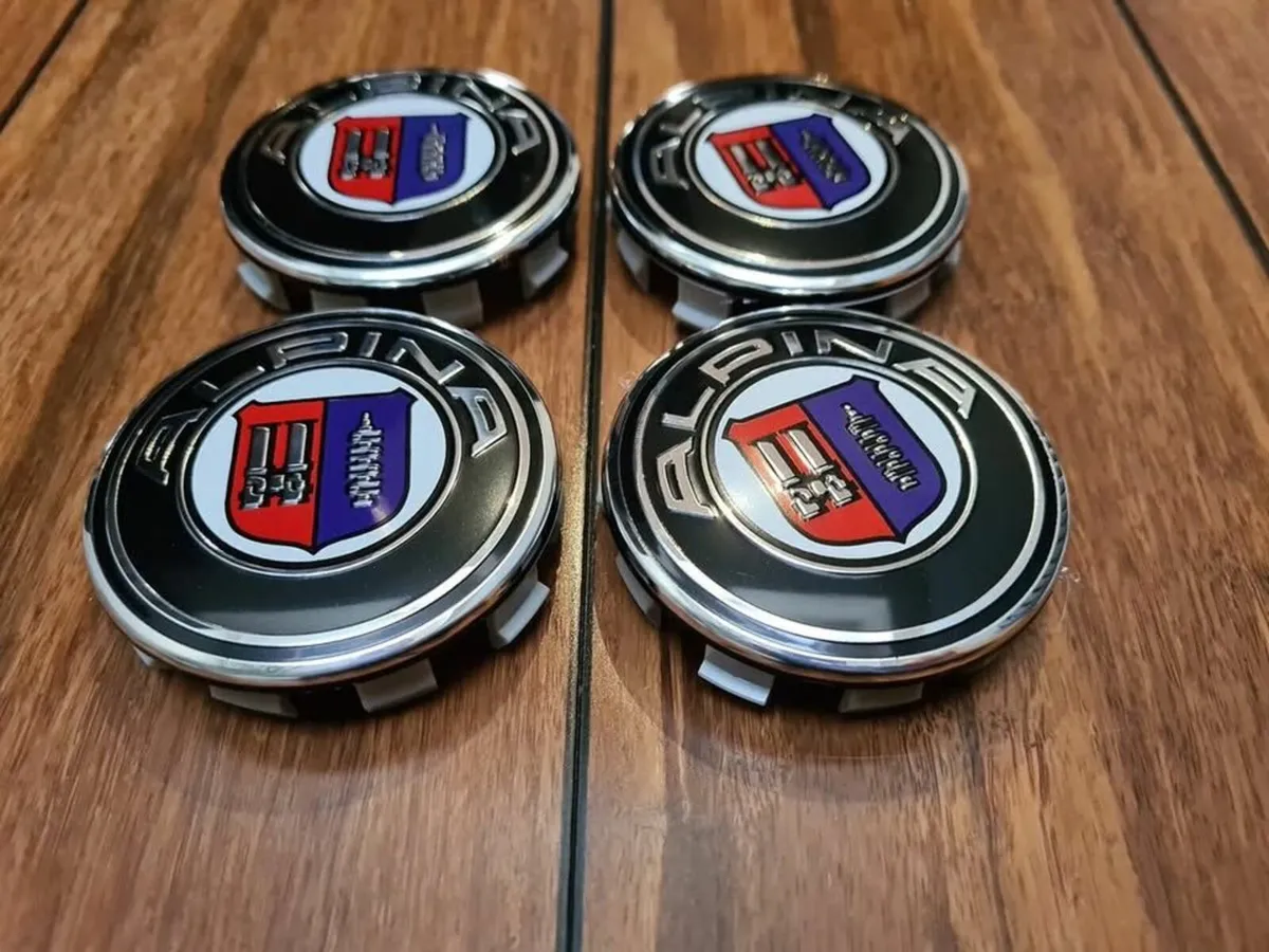 4pcs bmw alpina centre caps 68mm