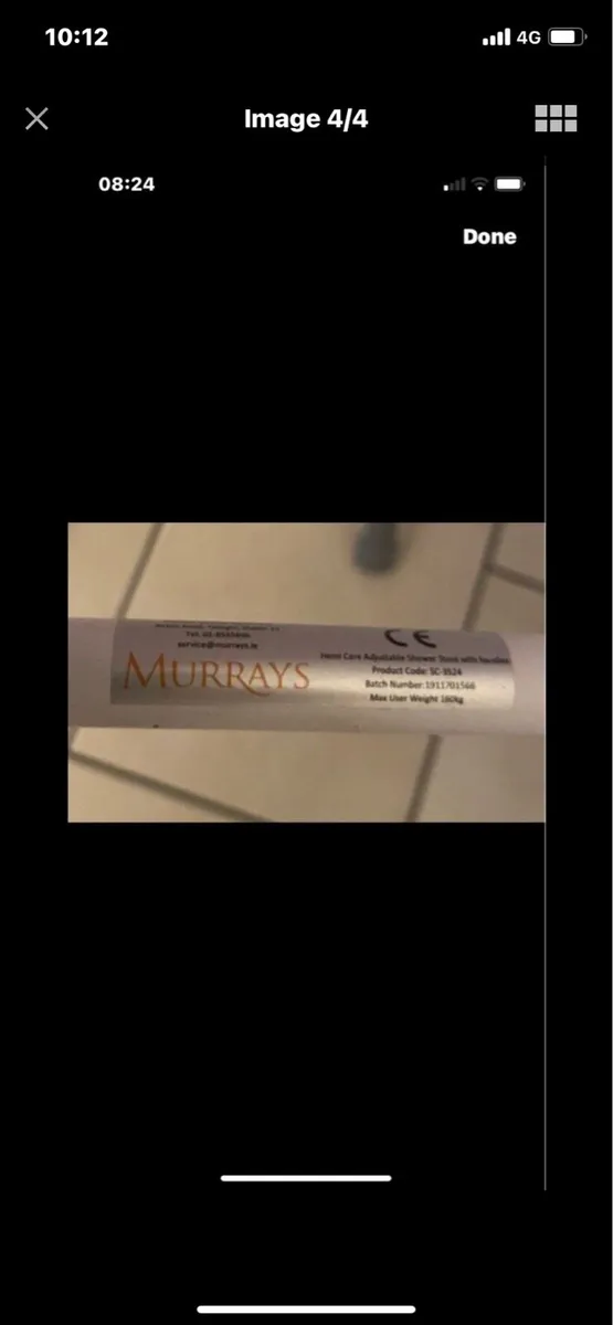 Murray’s Shower Seat - Image 4