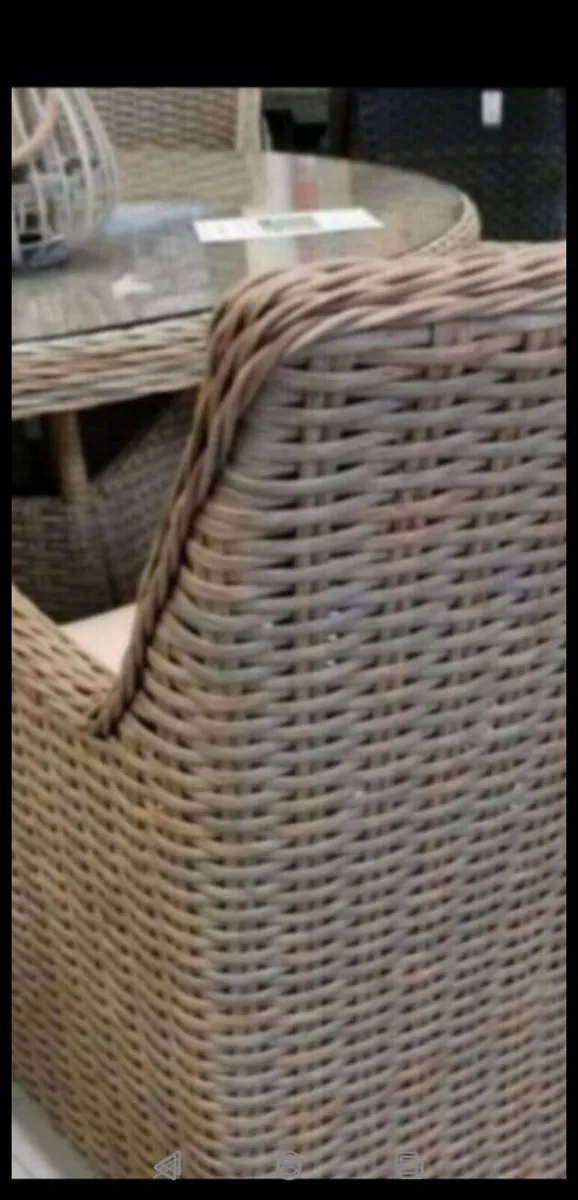 **CLEARANCE** Brand New Basket Rattan 6 Seater - Image 2