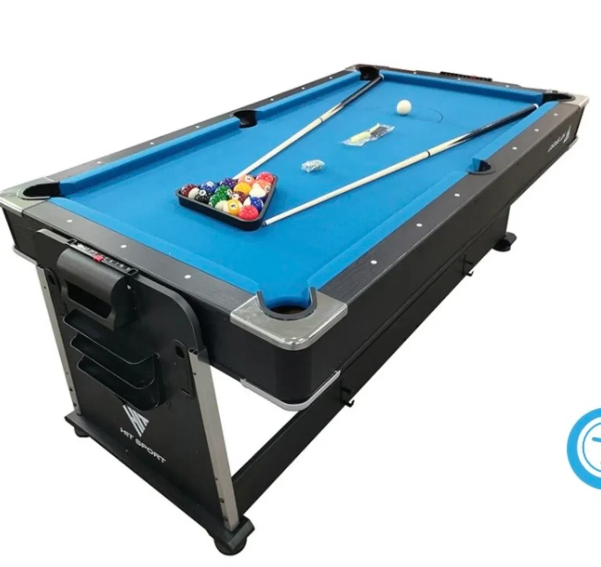 7ft Multi Game Revolver Table - Image 1