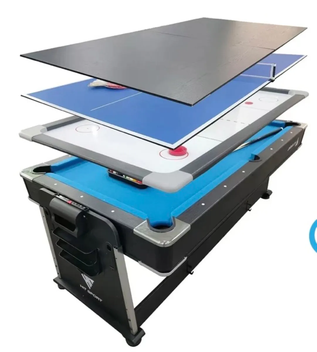 7ft Multi Game Revolver Table - Image 2